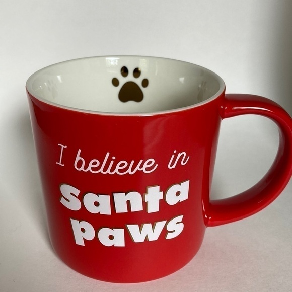 Parker Lane Other - Parker Lane Christmas paws mug